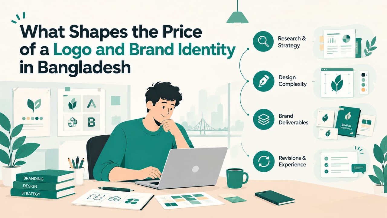 Logo Design Cost in Bangladesh: What You Are Actually Paying For