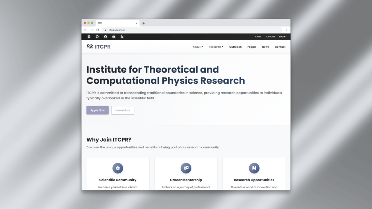 ITCPR service platform overview and application suite.