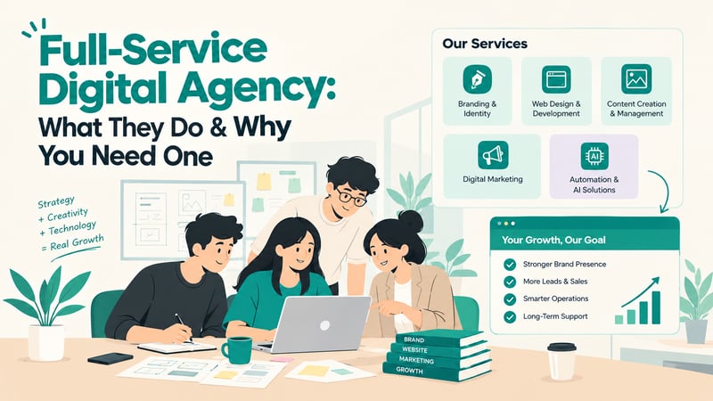 Full-Service Digital Agency: What They Do & Why You Need One
